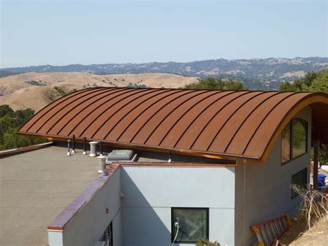 can a metal roof be put on a round house|bending metal roofing to curve.